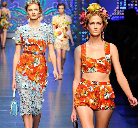 Dolce And Gabbana Spring 2012 Pattern Observer