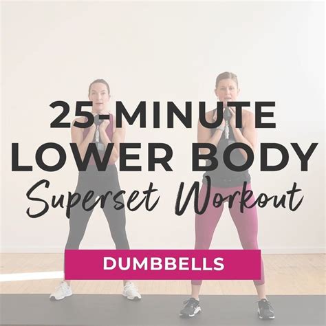 Lindsey Bomgrens Instagram Post 𝐍𝐄𝗪 25 Minute Leg Superset Workout