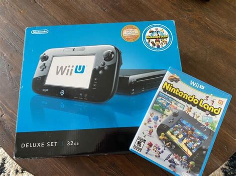 Nintendo Wii U Deluxe 32gb Black Handheld System Ebay