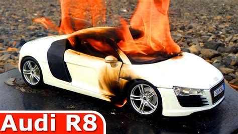 Burning My Audi R8 The Car Is On Fire Why Youtube
