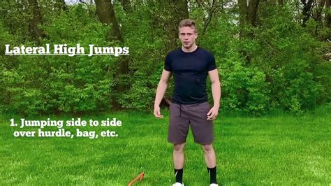 Vertical Jump Training Series Lateral High Jumps Youtube