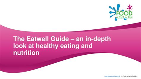 Ppt The Eatwell Guide An In Depth Look At Healthy Eating And