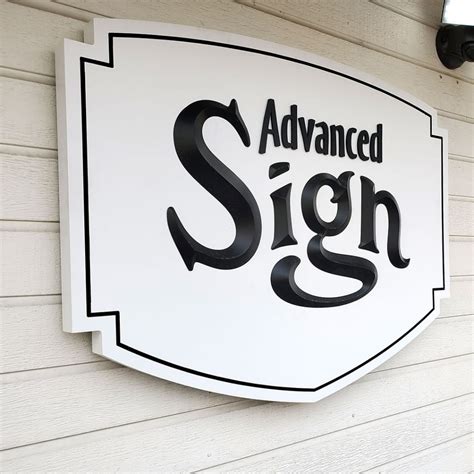 High Density Foam Signs Carved Signs Custom Made Woodland Manufacturing