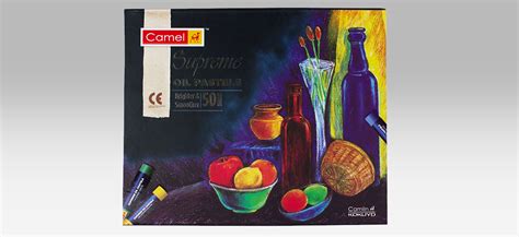 Can compete most of the international brands, this soft pastel is suitable for drawing as well as. Camel Supreme Oil Pastels