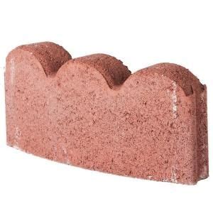 Great edges define and shine. Pavestone 12 in. x 2 in. x 5.25 in. River Red Concrete ...