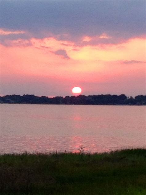 Lake Minneola Fl Lake Nature Sunset