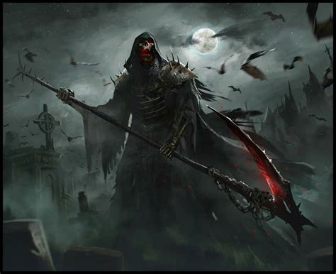 Pin By Allen Henderson On Grim Reaper Grim Reaper Art Dark Creatures