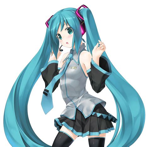 Hatsune Miku Transparent Png Png Mart