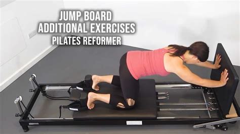 Jump Board Additional Exercises Pilates Reformer Youtube