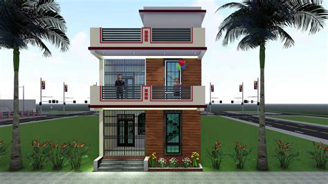 3 Bedrooms Simple Village House Plans Beautiful Home Plan I Plot Size