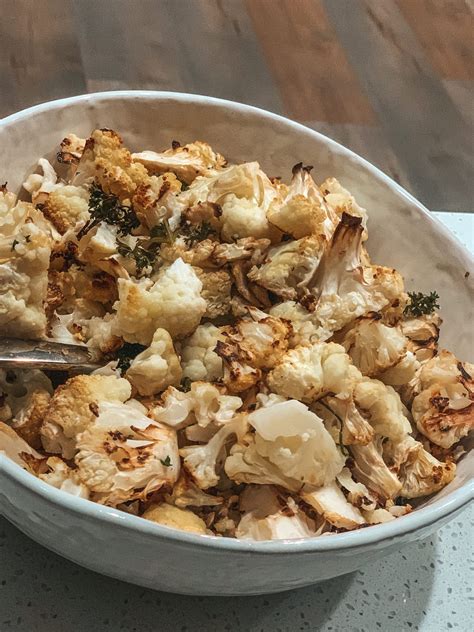 Oven Roasted Cauliflower Recipe 3 The Navy Blonde