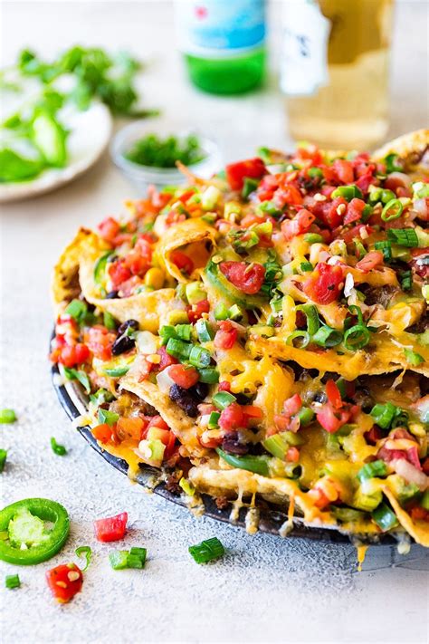 Fully Loaded Nachos Recipe Easy And Delicious