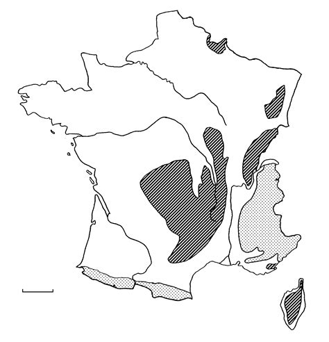 Carte De France Avec Les Montagnes