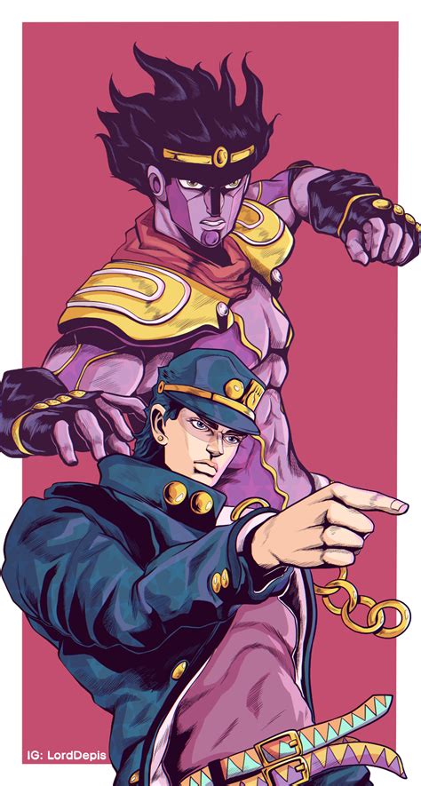 Jotaro Anime Wallpapers Wallpaper Cave Jojos Bizarre Adventure