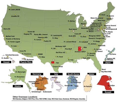 Us Military Bases Maps