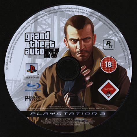 Grand Theft Auto Iv Ps3 Pal Bles 00229 800dpi 48bit Peepo Free