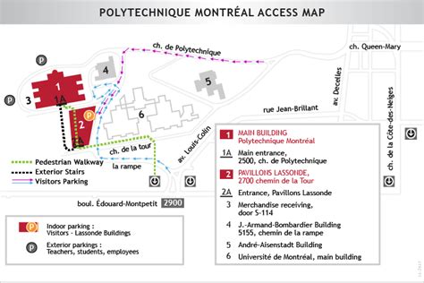 Campus Map About Polytechnique Montreal