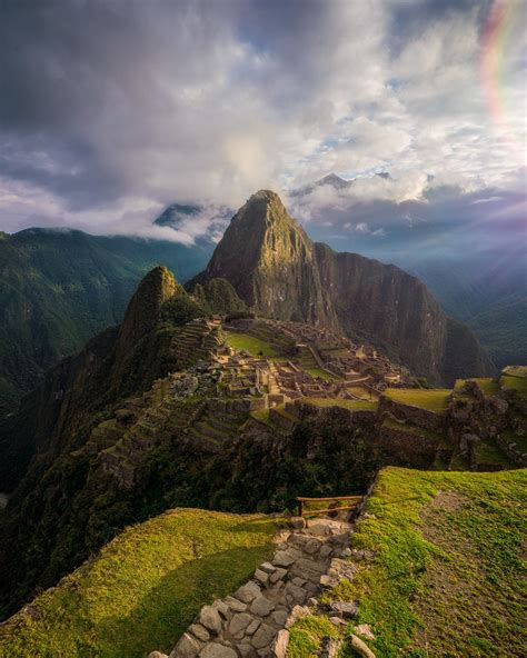 Dreamy Sunrise At Machu Picchu Peru Wanderlust Inspiration Machu