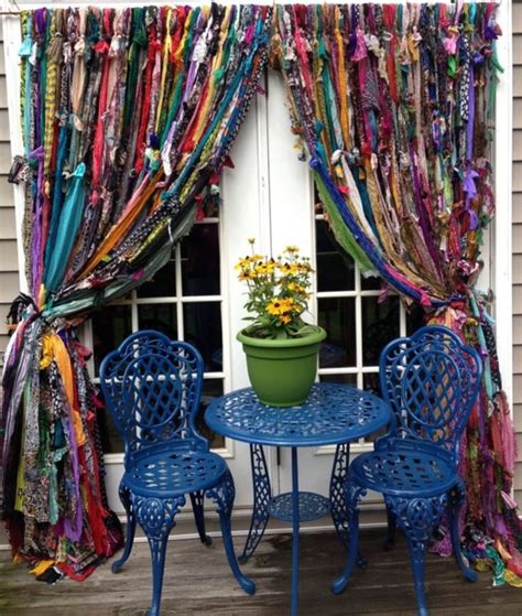 10 Wonderful Bohemian Curtain Ideas To Make Your Living Room Awesome