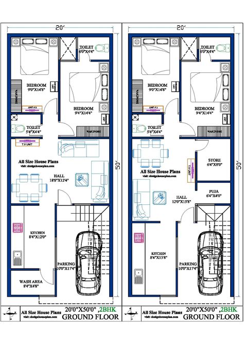 20 X 50 Homes Floor Plans