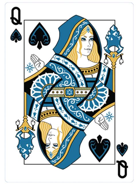 Playingcardstop1000 Dota 2 Queen Of Spades Cartas De Baralho