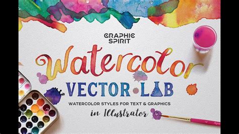 Now To Create Watercolor Effect in Illustrator - YouTube
