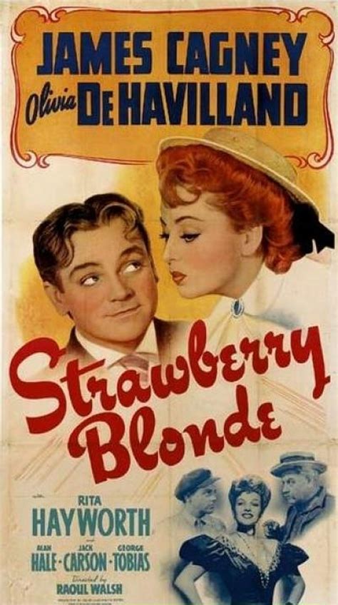 Blondeclassic De Havilland And Cagney Shine In Strawberry Blonde 1941