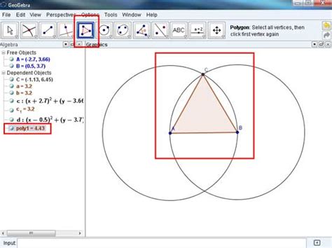 Untuk membuat segitiga di photoshop kita dapat menggunakan beberapa metode untuk mencapai tujuan yang sama. GeoGebra Tutorial Cara Membuat Segitiga Sama Sisi