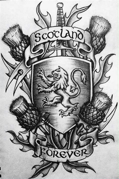 Cool Scottish Tattoo Design Scottish Tattoos Scotland