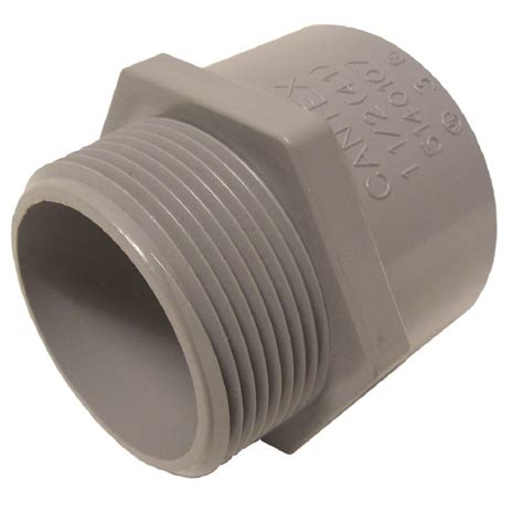 Cantex 1 In Combination Connector Schedule 40 Pvc Compatible Schedule 80 Pvc Compatible