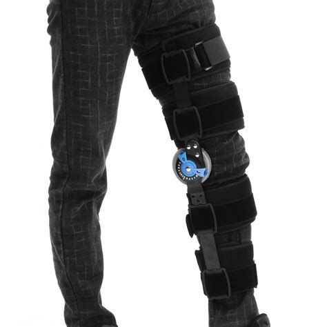 Universal Medical Op Knee Brace Adjustable Hinged Leg Patella Support