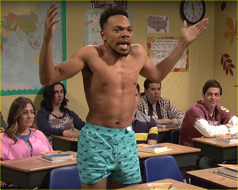 Photo Chance The Rapper Shirtless Snl 02 Photo 3989656 Just Jared