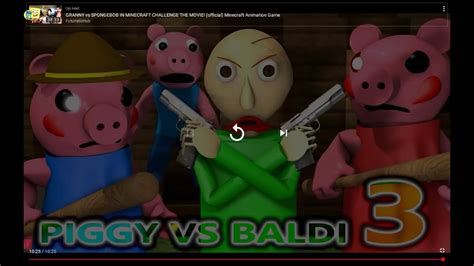 Live Reaction To Futuristichub Piggy Vs Baldi 3 Challenge Ft Sonic