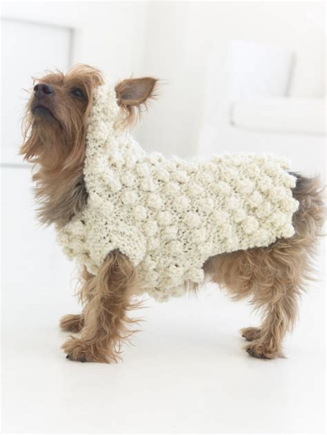 Crocheted Dog Sweaters 13 Free Patterns Nanas Favorites