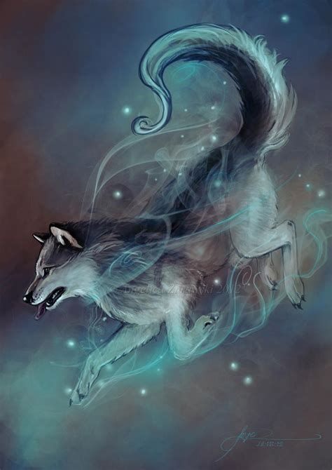 Magic Wolf By Endzi Z On Deviantart