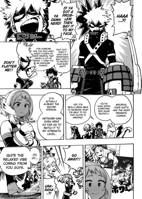 My Hero Academia Manga Panels Bakugo