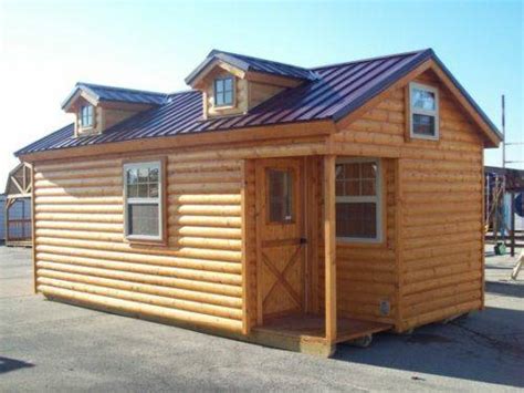 1 Bed 1 Bath Log Home House Cabin For Sale W Loft 12x20 Pre Built