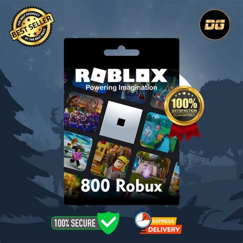 Jual Voucher Game Roblox Robux 800 Robux T Card Global Di Lapak