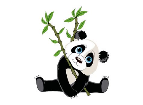 Download High Quality Panda Clipart Bamboo Transparent Png Images Art