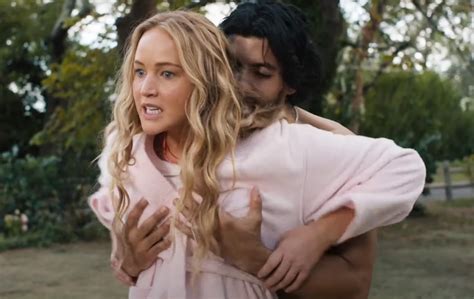 See Jennifer Lawrence Desperately Trying To Have Sex With A Teenager In A Rated R Promo