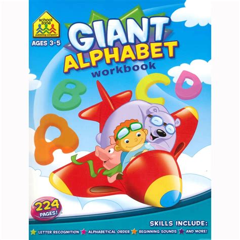Since its 2004 initial public offering, alphabet inc. Hinkler - School Zone - Giant Alphabet Workbook - BabyOnline