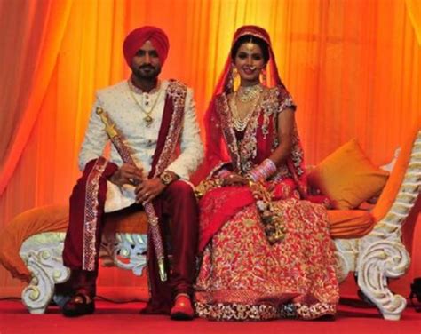 Harbhajan Singh And Geeta Basra Wedding Reception Photos Video