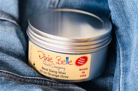 Dixie Belle Best Dang Wax In Clear Brown Black Grunge Gray Etsy