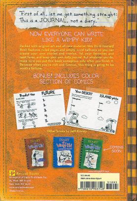 Diary of a wimpy kid: Diary of a Wimpy Kid Do-It-Yourself Book by Jeff Kinney, Hardcover | Barnes & Noble®