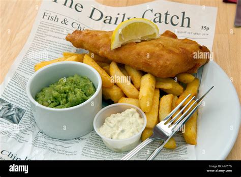 Traditional English Fish And Chips Recipe Photos Cantik