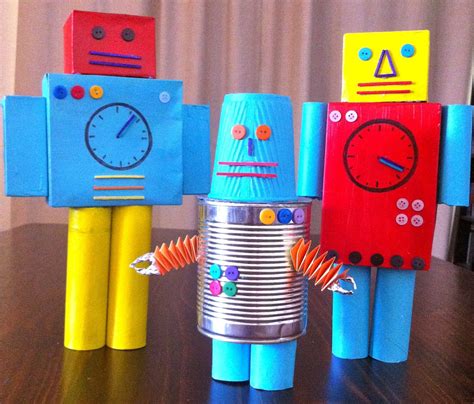 Pin By Rocío Ferrara On Robots Recycled Robot Diy Projects For