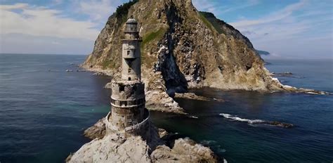 Cape Aniva The Ruins Of An Atomic Lighthouse On A Remote Island In The