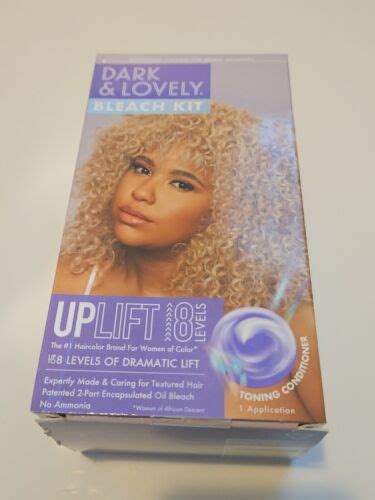 Dark Lovely Uplift Hair Bleach Kit Levels Ebay