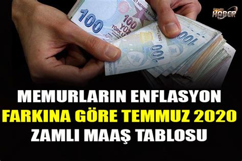 Enflasyon rakamları 3 mayıs tarihinde yani bugün açıklandı. Memur enflasyon farkı Temmuz 2020 zamlı maaş tablosu ve eş ...