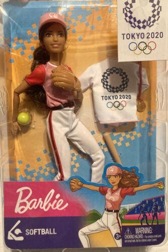 Barbie Olympic Games Tokyo 2020 Softball Doll New And Nrfb 3854579235